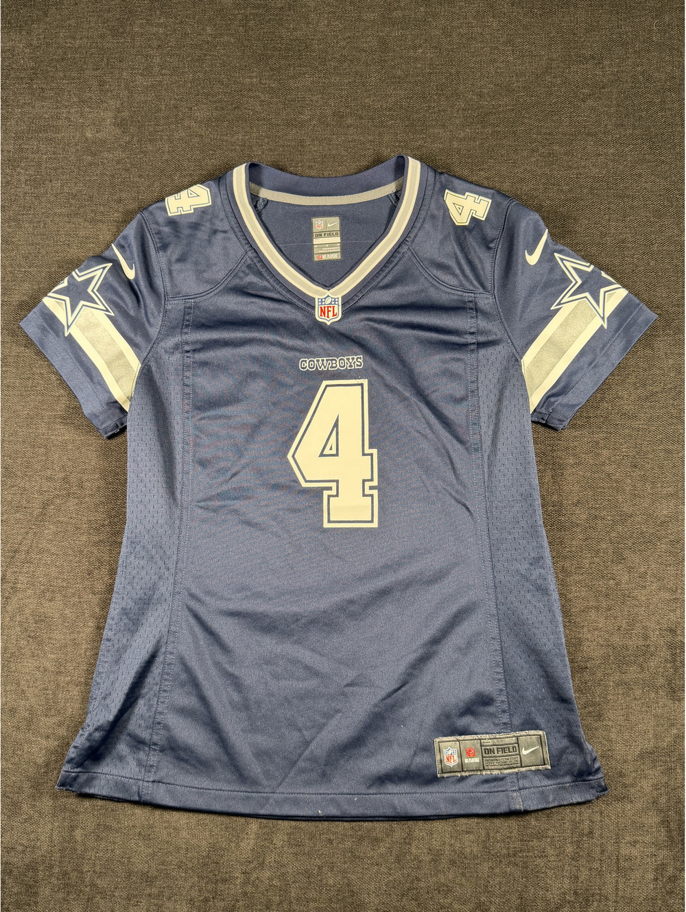 Nike NFL Dallas Cowboys #4 On Field Jersey Medium